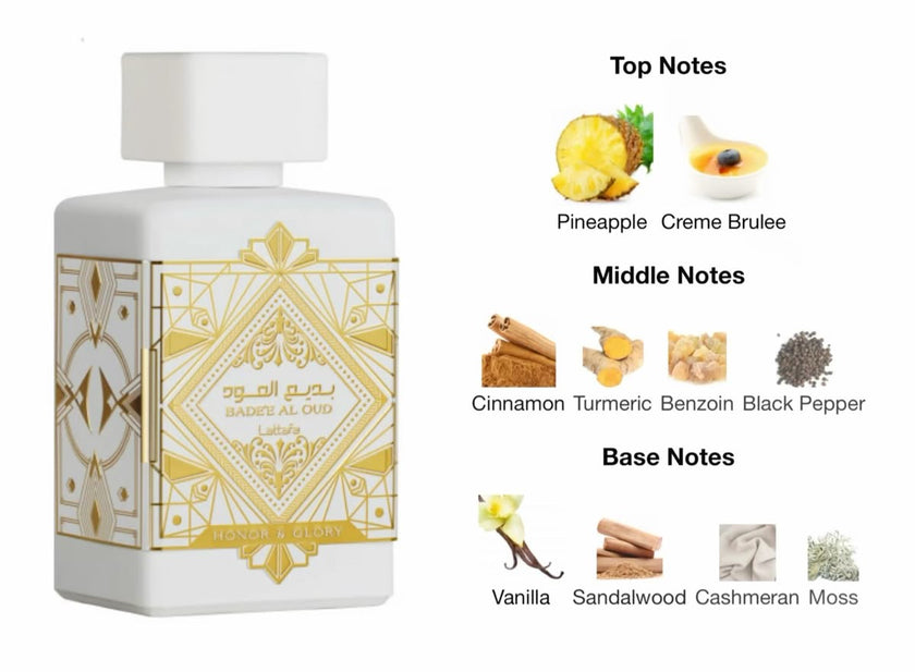 Lattafa - Badee Al Oud Honor and Glory - Unisex 100ml