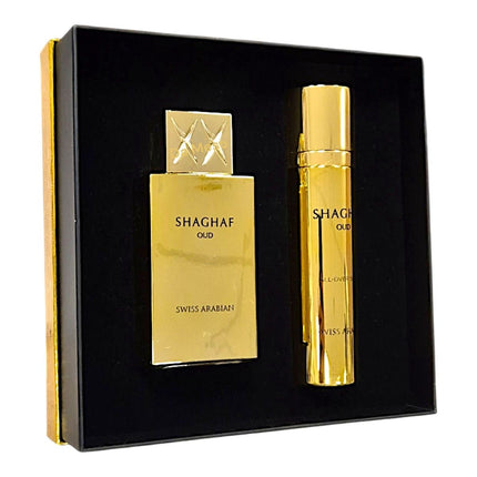 Swiss Arabian Shaghaf Oud Duo-Set: Die Harmonie von Eleganz und Frische