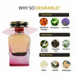RiiFFS Bella Rouge Intenso Parfum - Damen Eau de Parfum 100ml Rose Amber