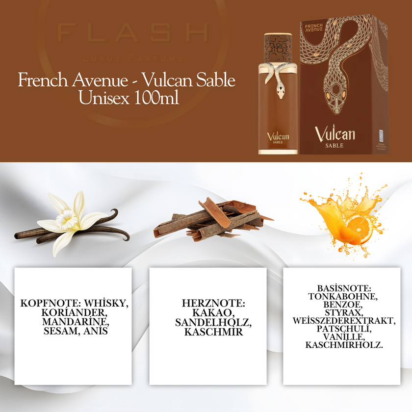French Avenue - Vulcan Sable - Unisex 100ml