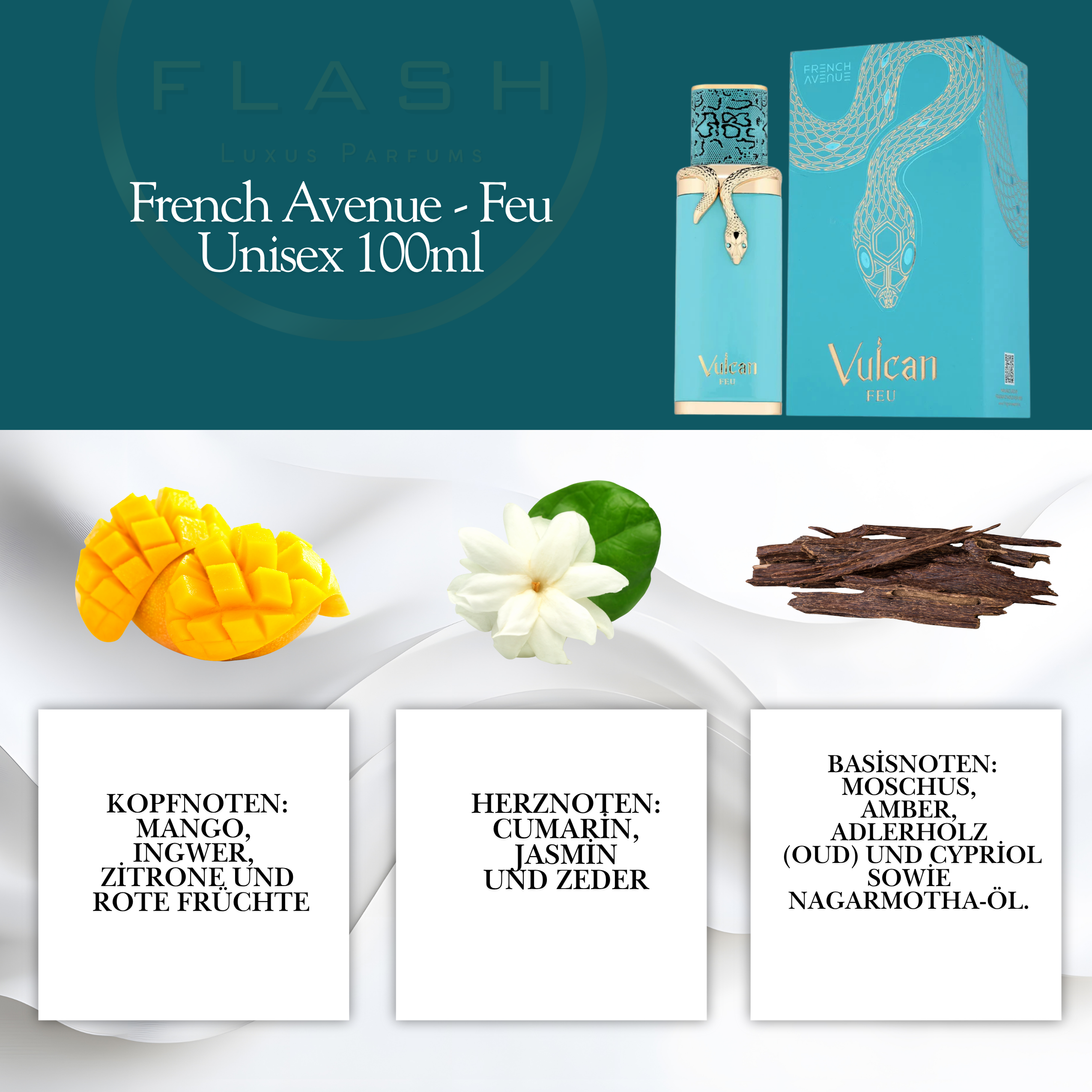 French Avenue - Vulcan Feu - Unisex 100ml
