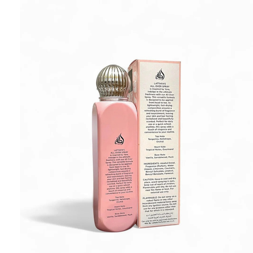 Lattafa - Yara All Over Spray - for Women 150ml