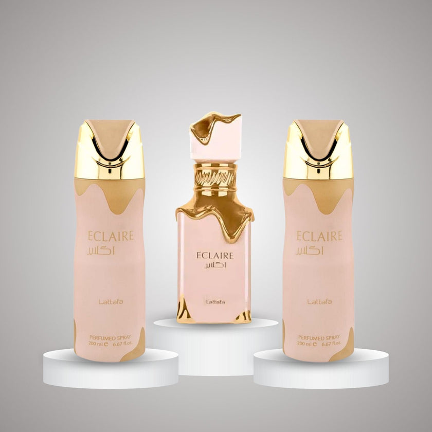 Lattafa - Eclaire 3er-Set – 1 Parfum + 2 Deos