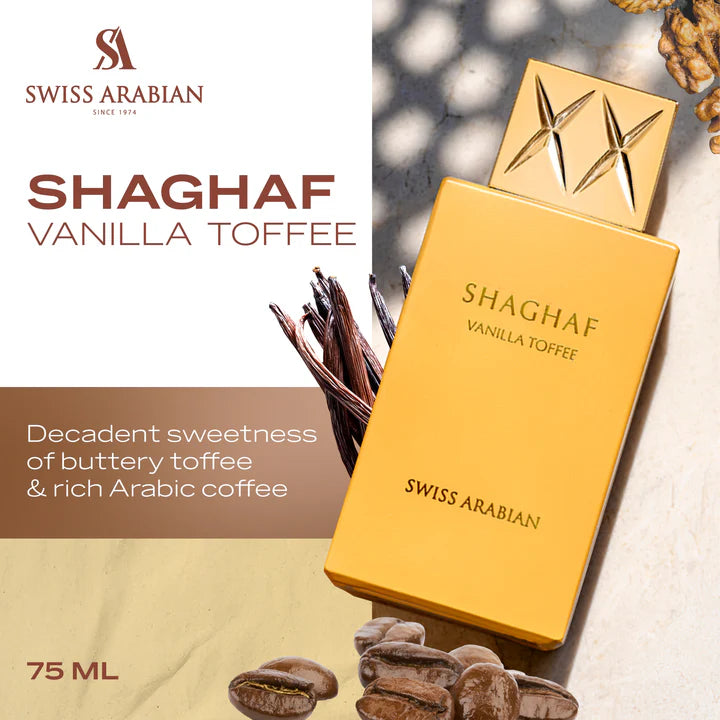 Swiss Arabian - Shaghaf Vanilla Toffee - Unisex 75ml