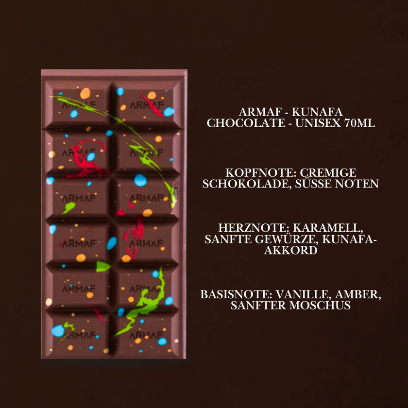 Armaf - Kunafa Chocolate - Unisex 70ml