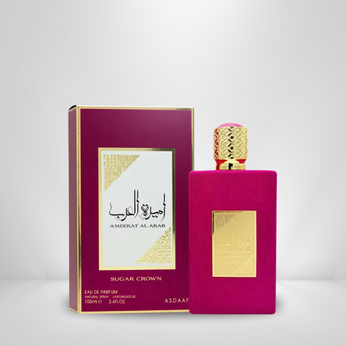 Lattafa Ameerat Al Arab Sugar Crown Parfümflakon für Damen, 100ml