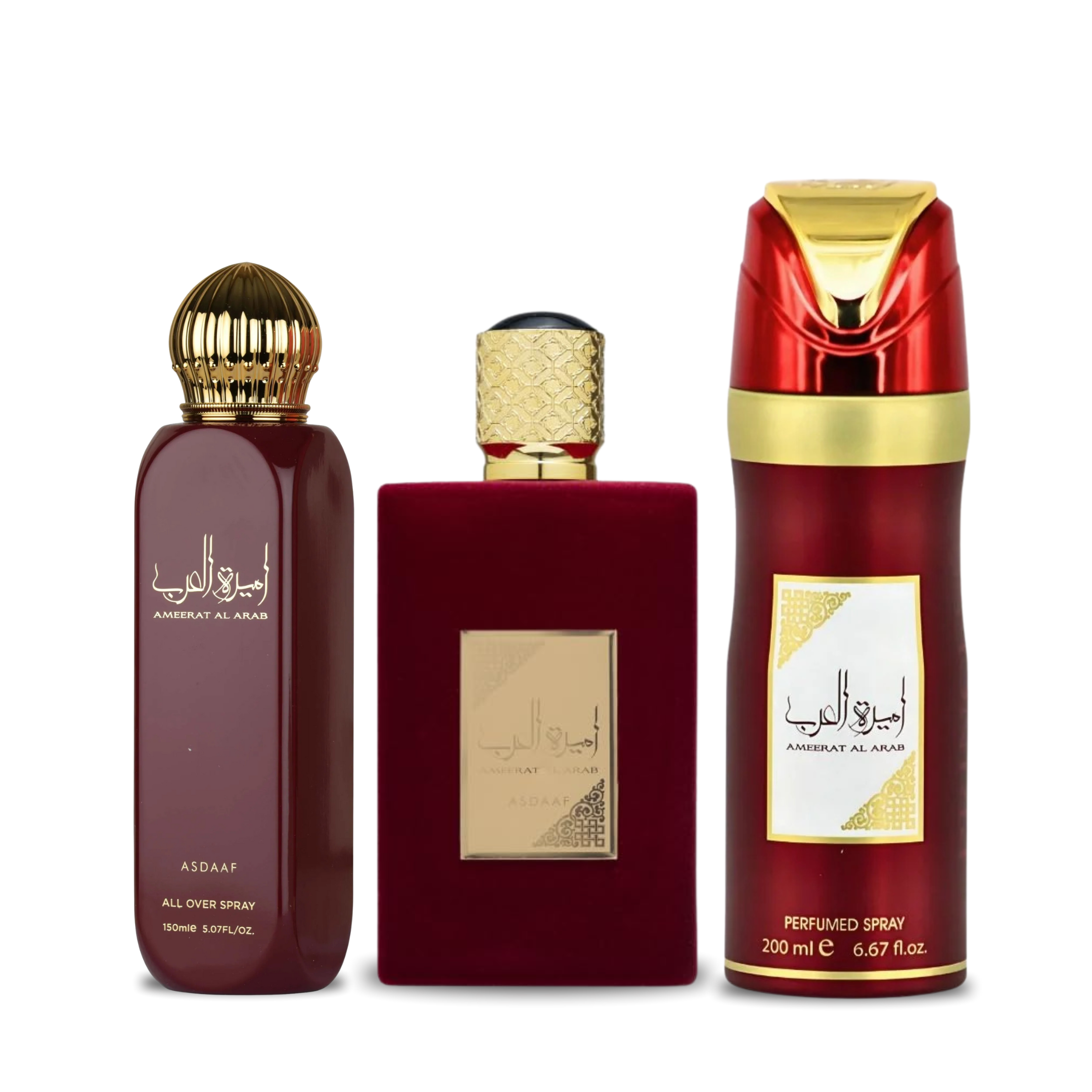 Lattafa - Ameerat Al Arab Set - Parfum+Deo+All Over Spray