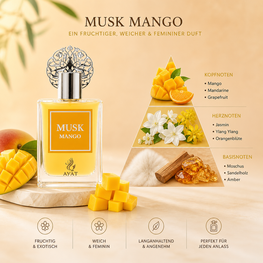 Ayat - Musk Mango - Unisex 50ml