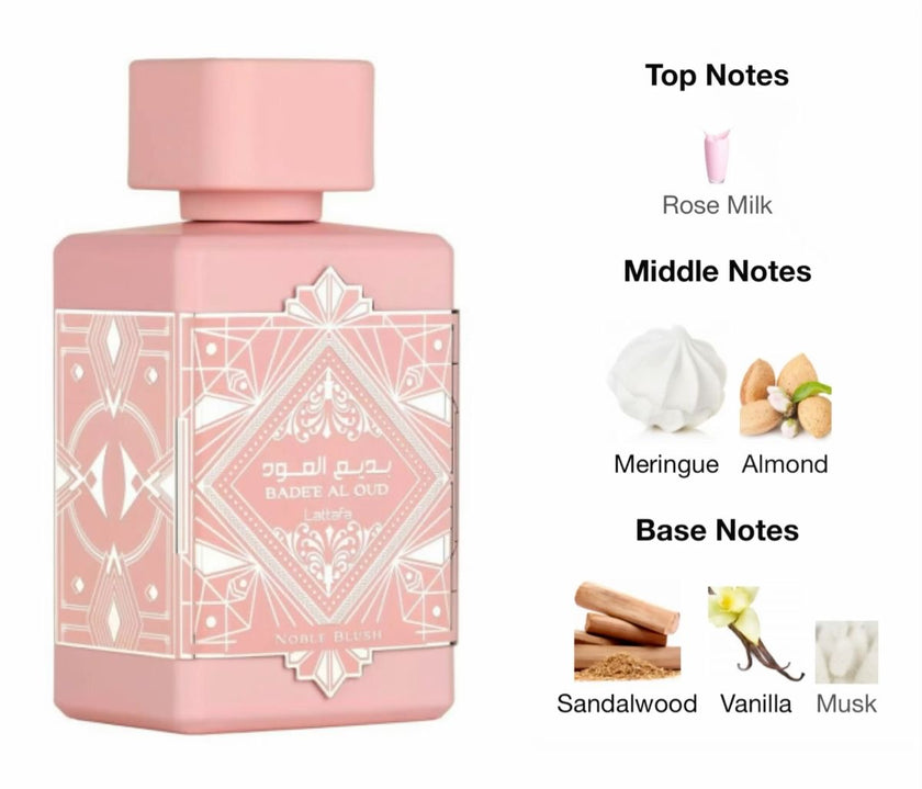 Lattafa - Badee Al Oud Noble Blush -for Women 100ml