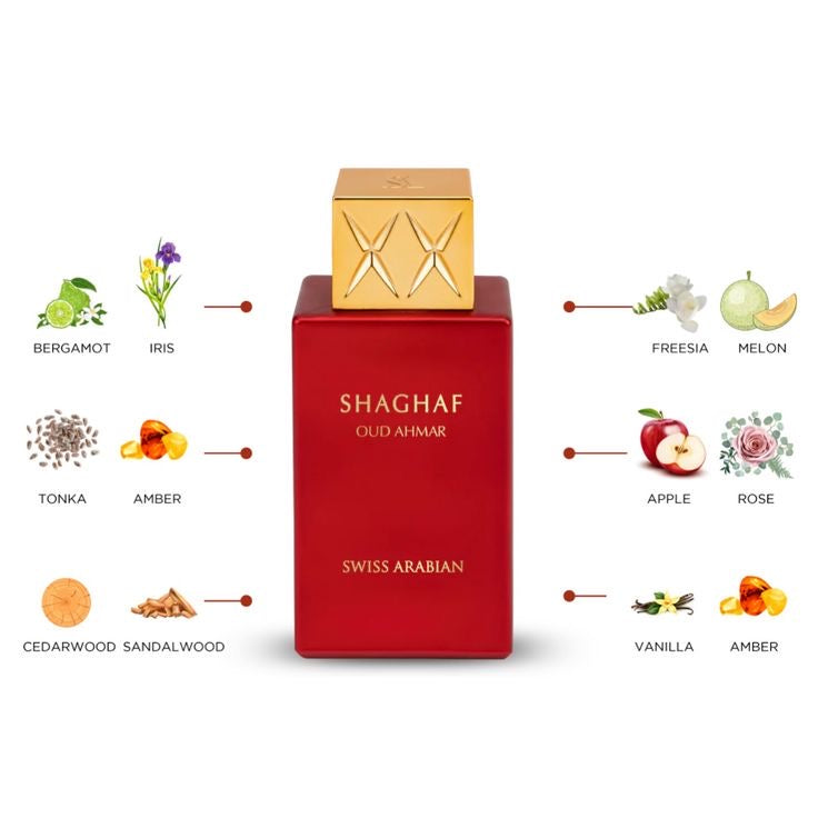 Swiss Arabian - Shaghaf Oud Ahmar - Unisex 75ml