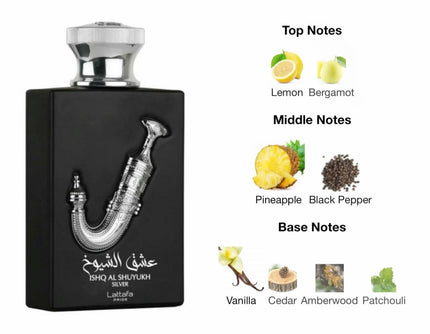 Ishq Al Shuyukh Silver: Der silberne Glanz der Eleganz