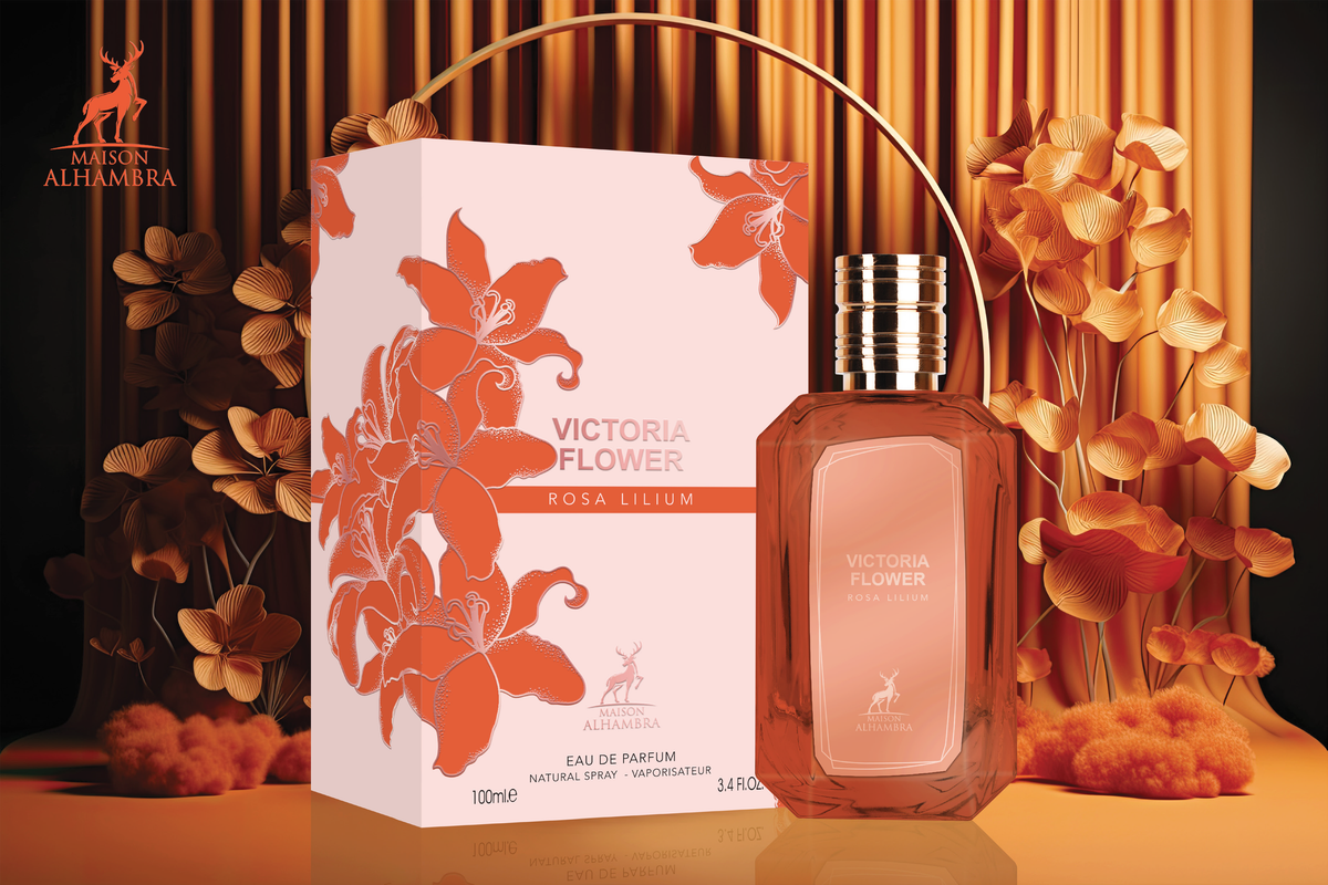 Victoria Flower - Rosa Lilium /Maison Alhambra