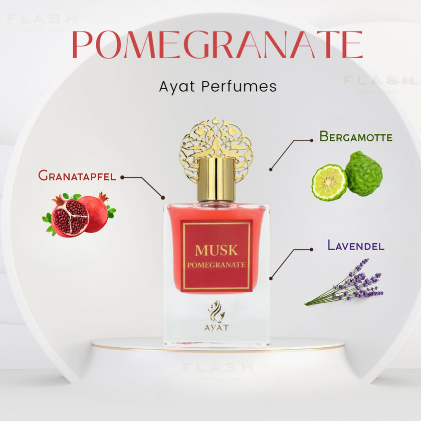 Ayat Musk Mango + Musk Blueberry + Musk Pomegranate - 50 ml