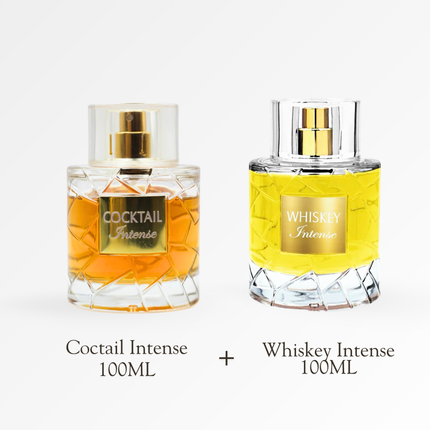 Fragrance World Intense Set / Whiskey Intense + Cocktail Intense / 2x100ml
