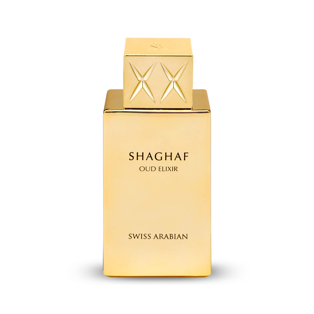 Swiss Arabian Shaghaf Oud Elixir ist ein ikonischer Duft, der orientalischen Reichtum und Eleganz in einer einzigen Flasche vereint.